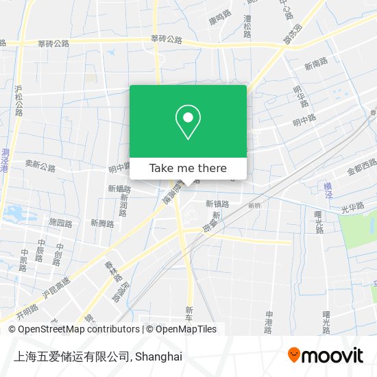 上海五爱储运有限公司 map