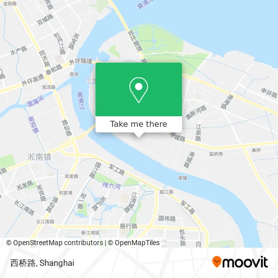 西桥路 map