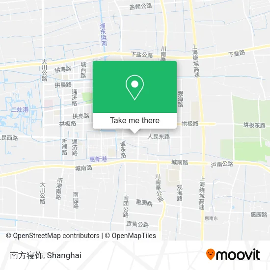 南方寝饰 map