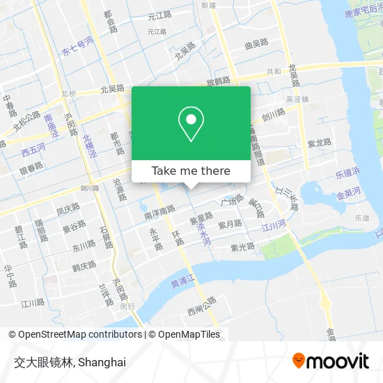 交大眼镜林 map
