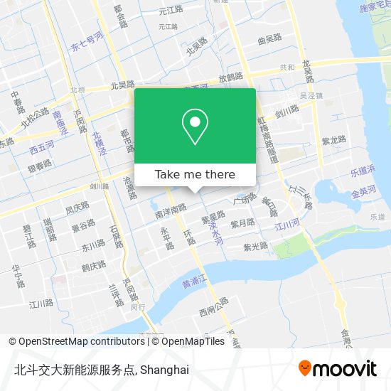 北斗交大新能源服务点 map