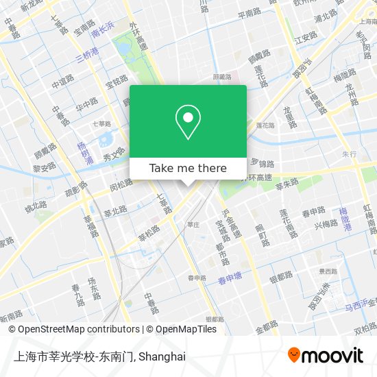 上海市莘光学校-东南门 map