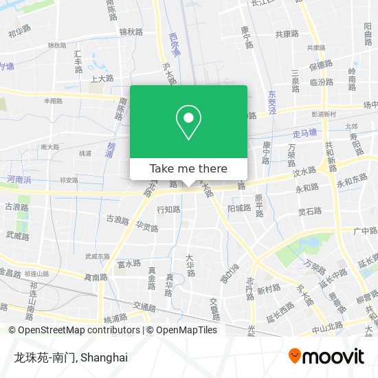 龙珠苑-南门 map