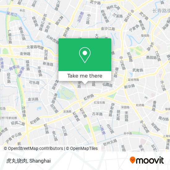 虎丸烧肉 map