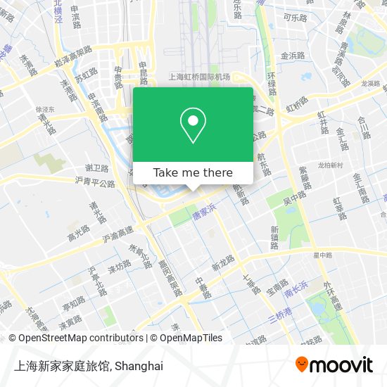 上海新家家庭旅馆 map