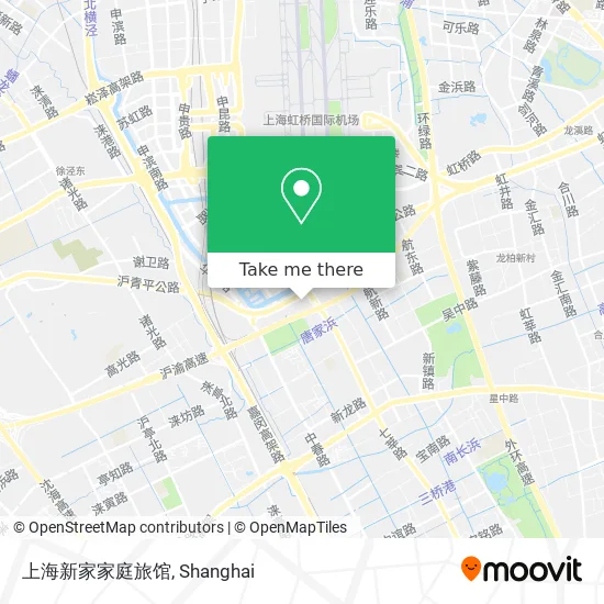 上海新家家庭旅馆 map