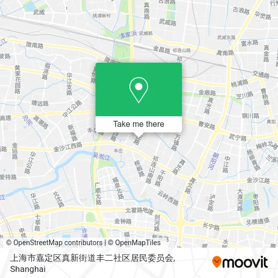 上海市嘉定区真新街道丰二社区居民委员会 map