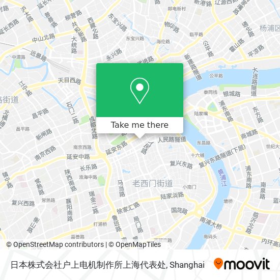 日本株式会社户上电机制作所上海代表处 map