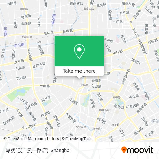 爆奶吧(广灵一路店) map