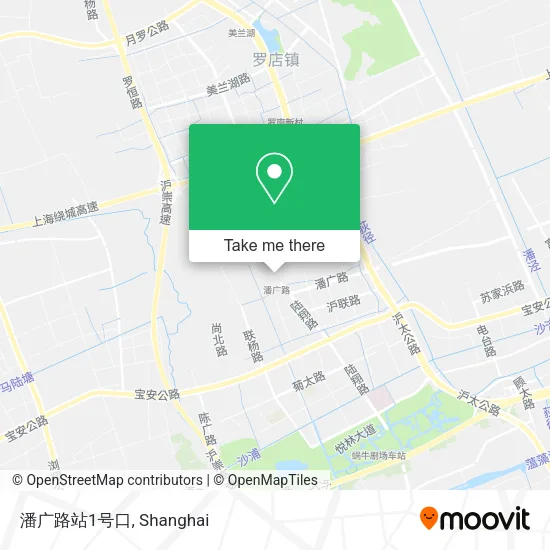 潘广路站1号口 map