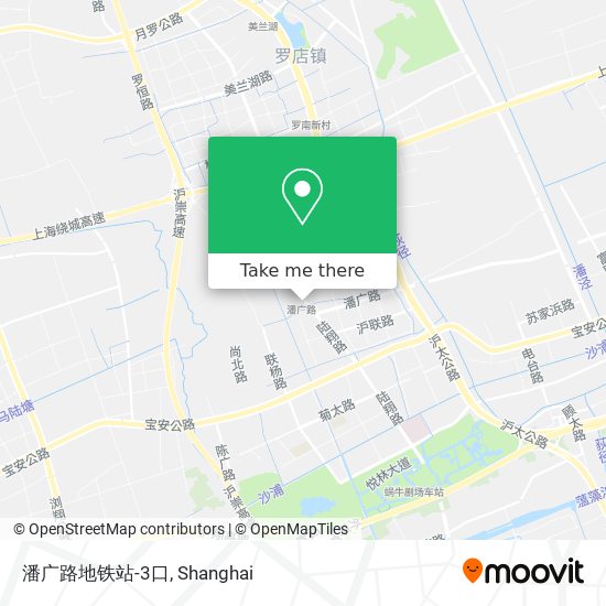 潘广路地铁站-3口 map