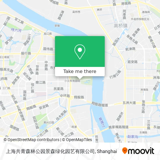 上海共青森林公园景森绿化园艺有限公司 map