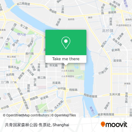 共青国家森林公园-售票处 map