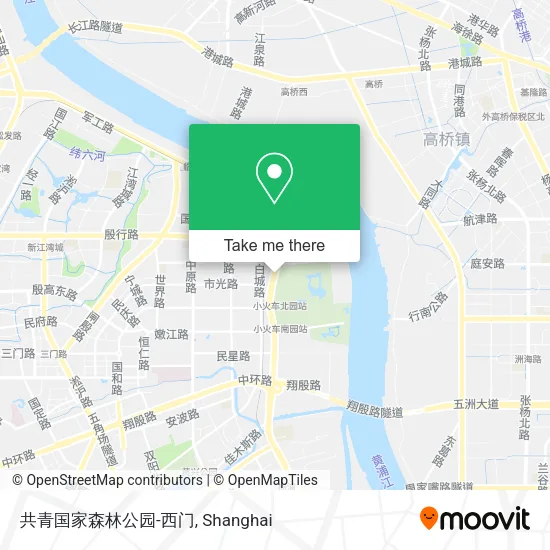 共青国家森林公园-西门 map