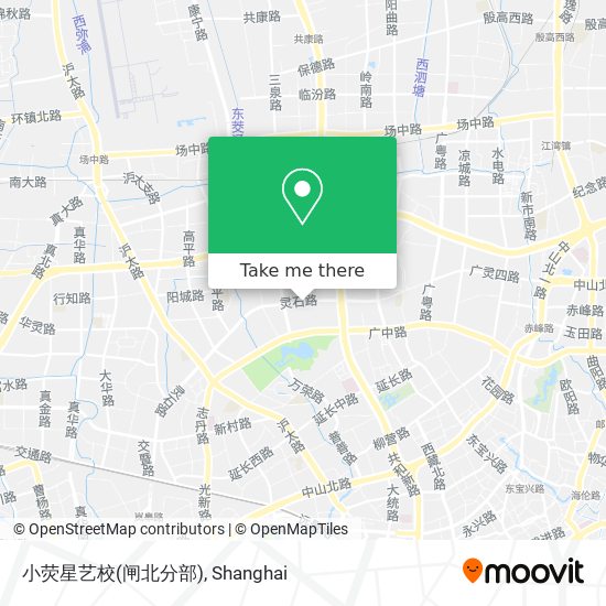 小荧星艺校(闸北分部) map
