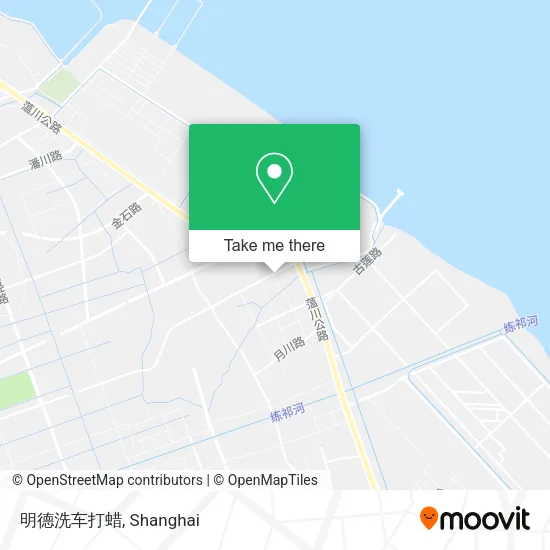 明德洗车打蜡 map
