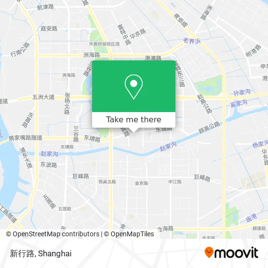 新行路 map