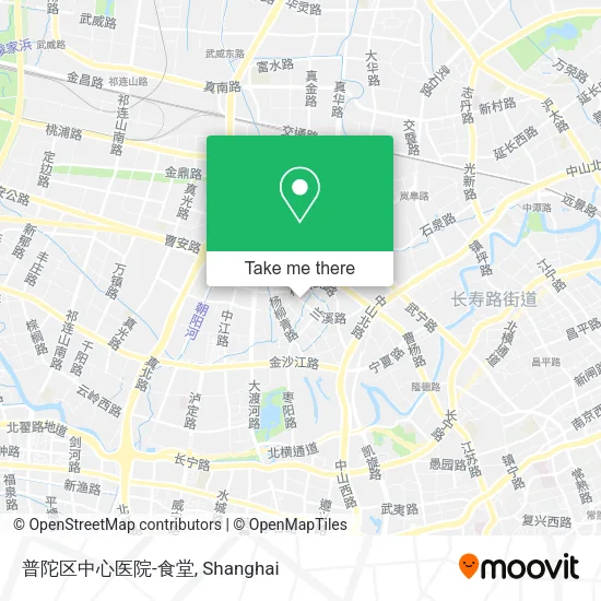 普陀区中心医院-食堂 map