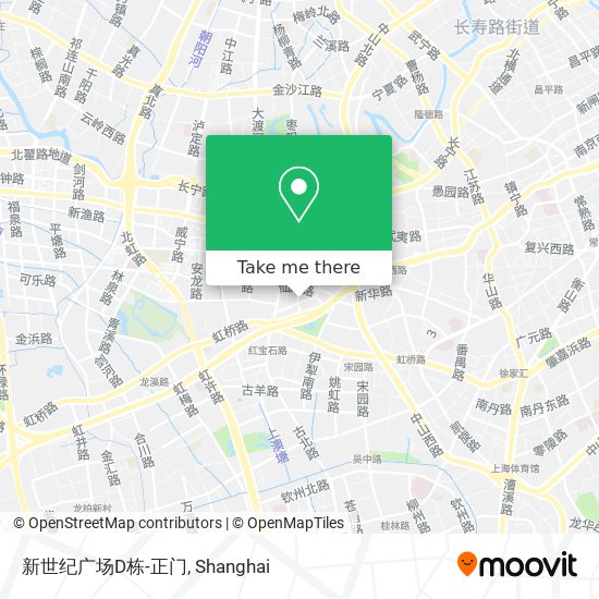 新世纪广场D栋-正门 map