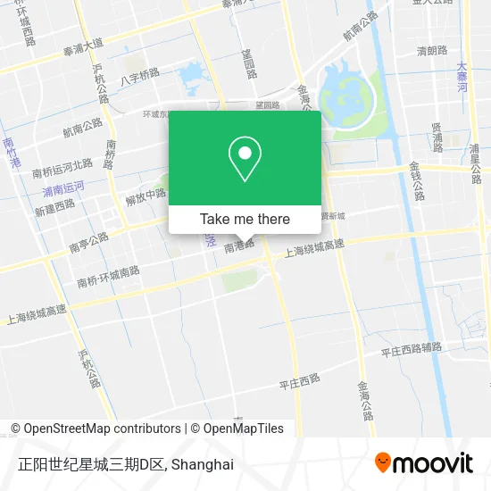 正阳世纪星城三期D区 map