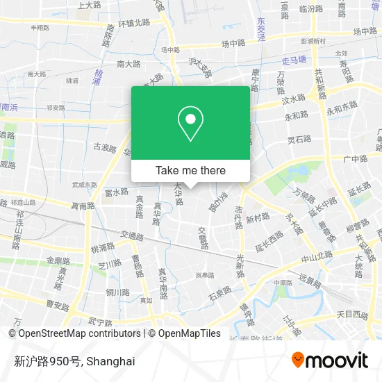 新沪路950号 map