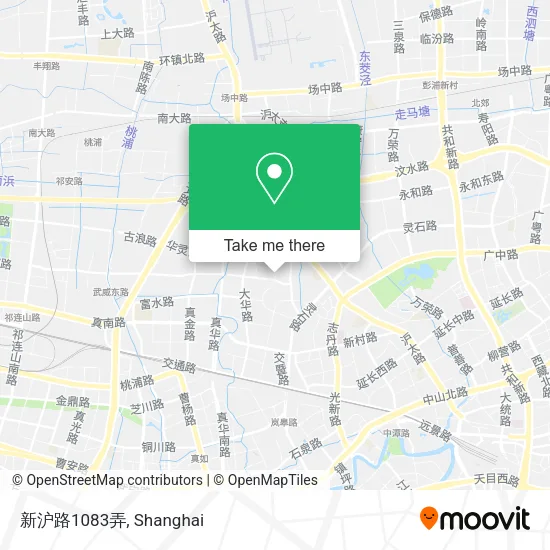 新沪路1083弄 map