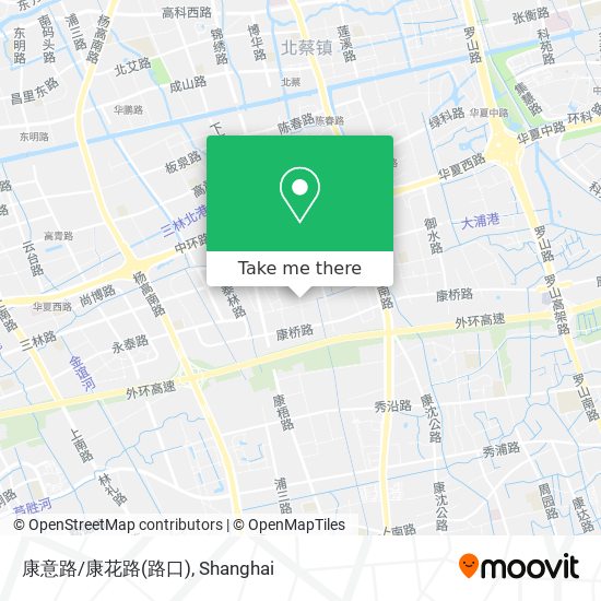 康意路/康花路(路口) map