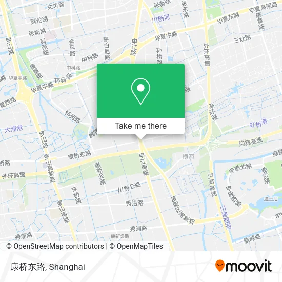 康桥东路 map