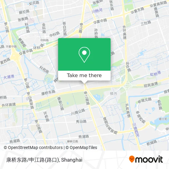 康桥东路/申江路(路口) map