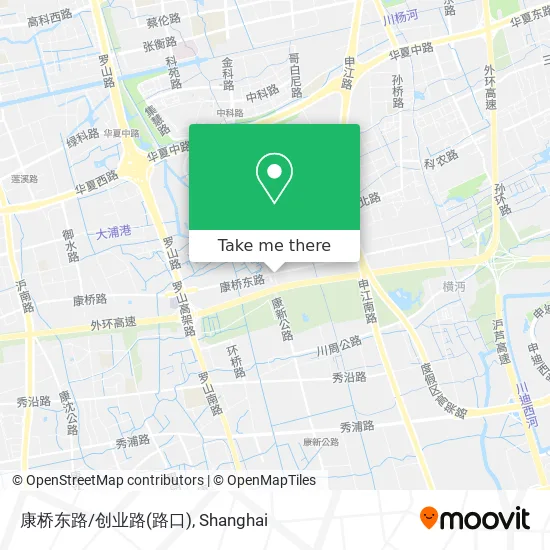 康桥东路/创业路(路口) map