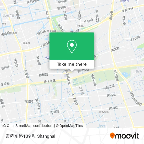康桥东路139号 map