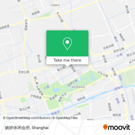 婉婷休闲会所 map