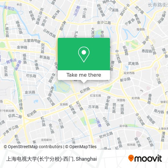 上海电视大学(长宁分校)-西门 map