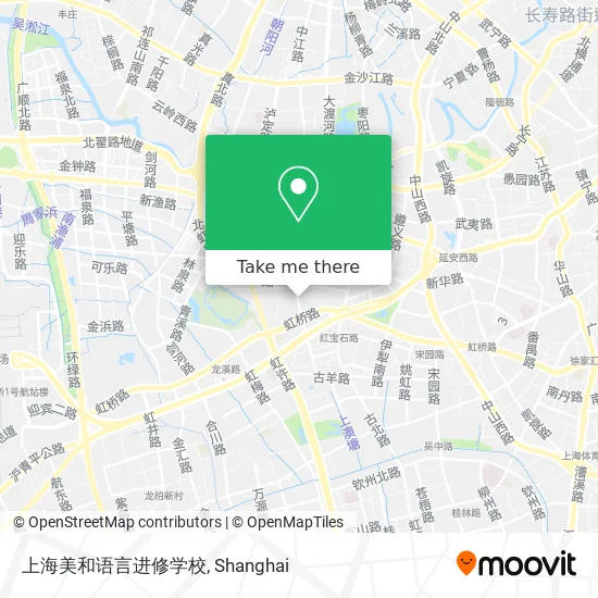 上海美和语言进修学校 map