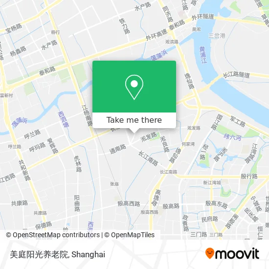 美庭阳光养老院 map