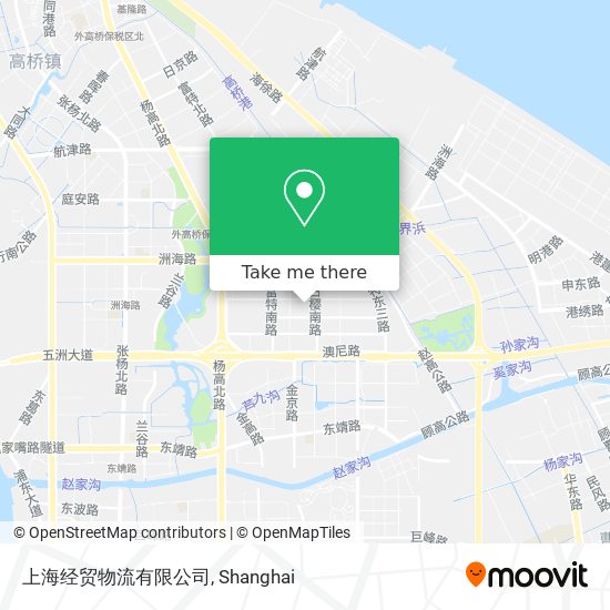 上海经贸物流有限公司 map