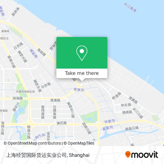 上海经贸国际货运实业公司 map