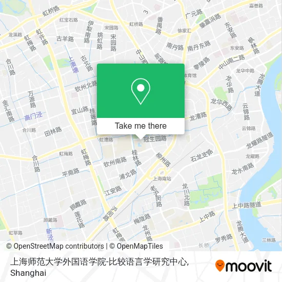 上海师范大学外国语学院-比较语言学研究中心 map