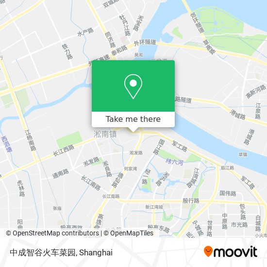 中成智谷火车菜园 map