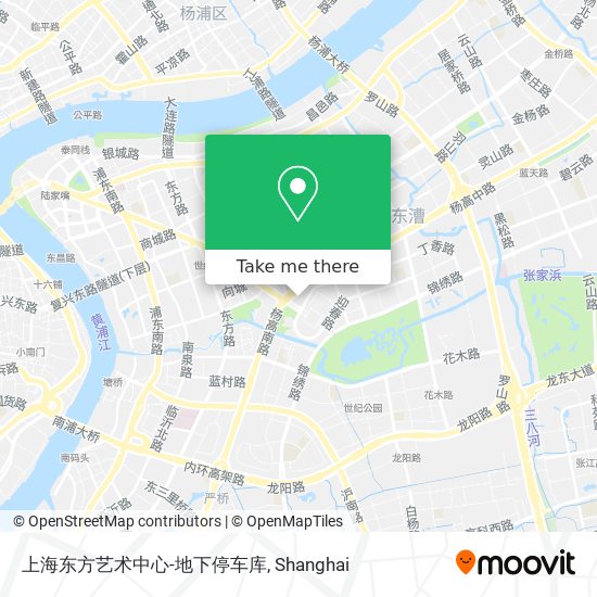上海东方艺术中心-地下停车库 map