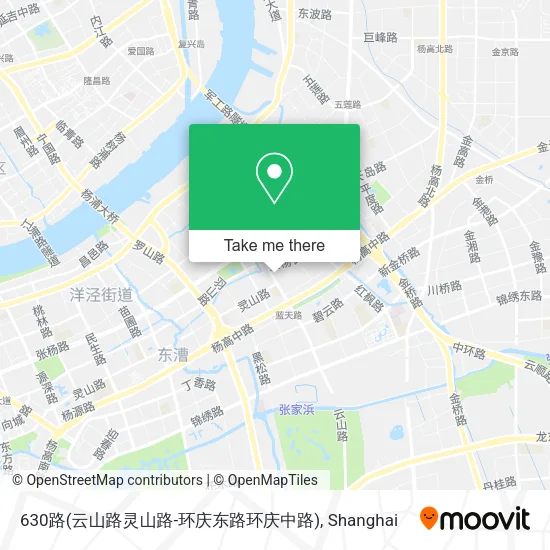 630路(云山路灵山路-环庆东路环庆中路) map