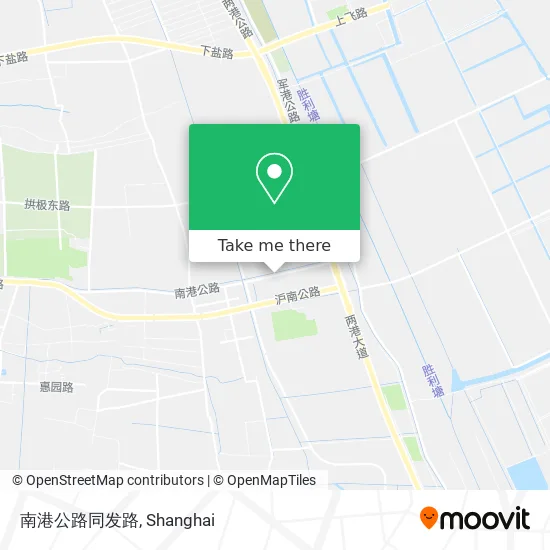 南港公路同发路 map