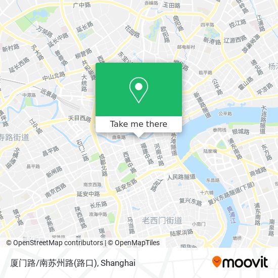 厦门路/南苏州路(路口) map