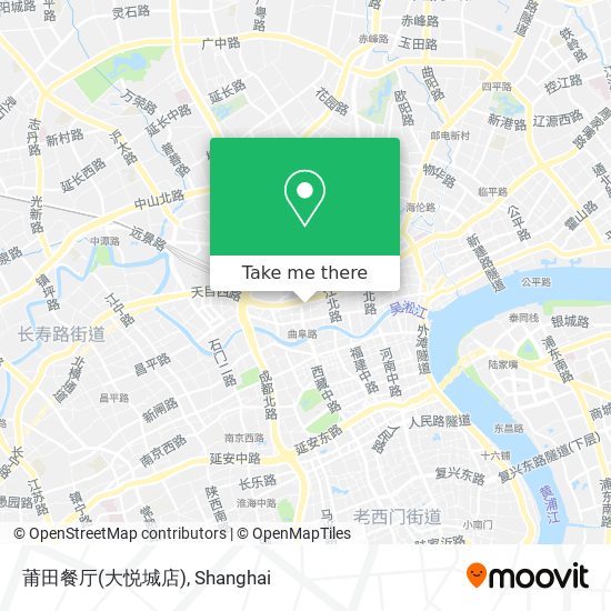莆田餐厅(大悦城店) map