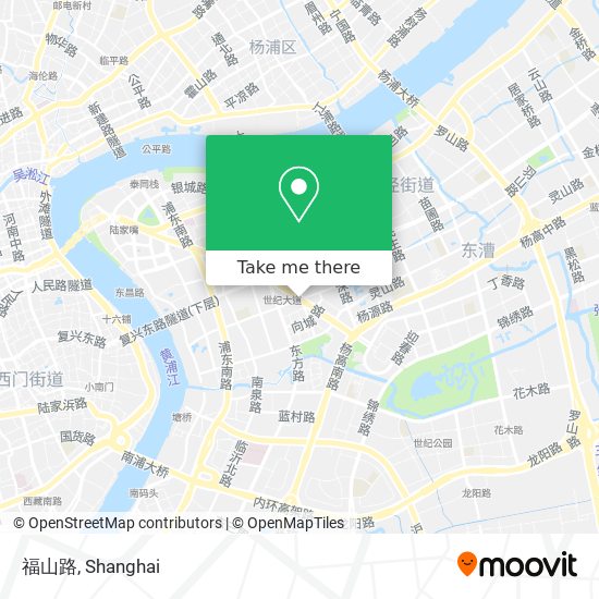 福山路 map