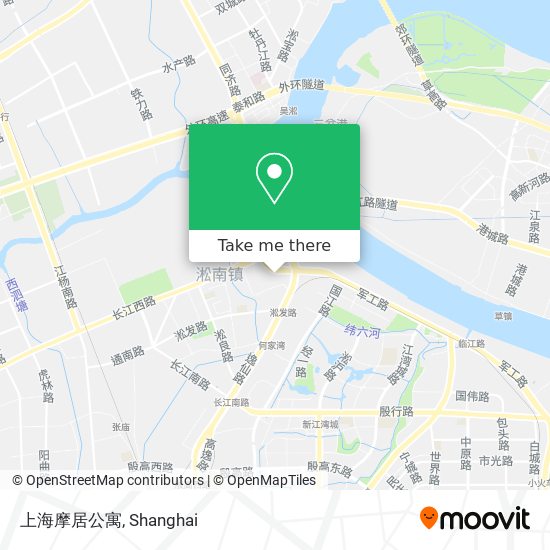 上海摩居公寓 map