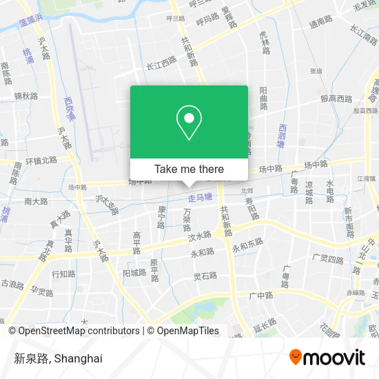 新泉路 map
