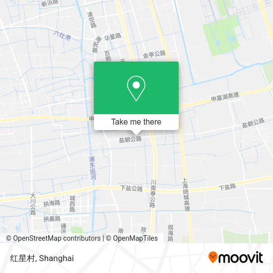 红星村 map