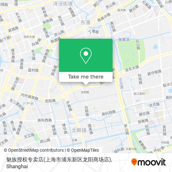 魅族授权专卖店(上海市浦东新区龙阳商场店) map