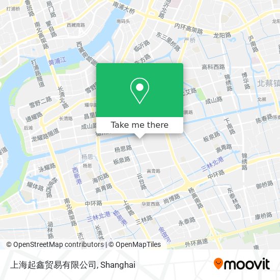 上海起鑫贸易有限公司 map